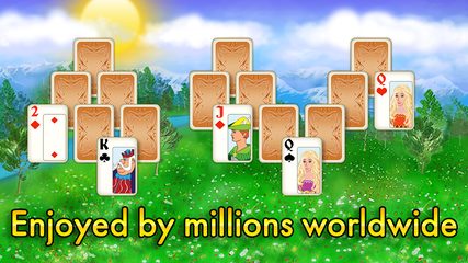 Screenshot 2: Magic Towers Solitaire - Tri Peaks