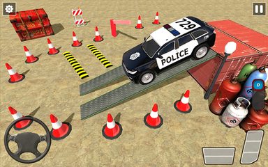 Screenshot 2: Police Car Parking : Car Games