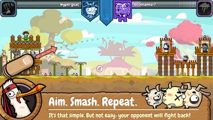 Screenshot 2: Angrymals: aim, smash, repeat