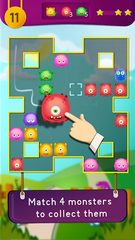 Screenshot 1: Monsters : Lines puzzle