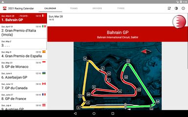 Screenshot 11: Racing Calendar + Ranking 2022