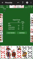 Screenshot 2: Pinochle by NeuralPlay