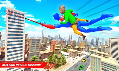 Screenshot 3: Rope Robot Hero Superhero Game