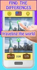Screenshot 1: Find the differences: Traveling The World