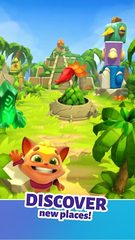 Screenshot 5: Swappy Cat Merge・Magic Puzzle