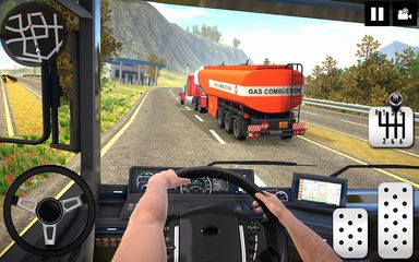 Screenshot 4: Oil Tanker Truck Driving Games