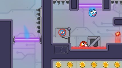 Screenshot 2: Fire and Water Ball