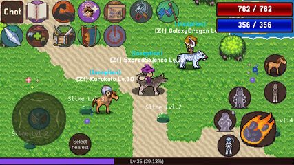 Screenshot 1: Elysium Online - MMORPG (Alpha)