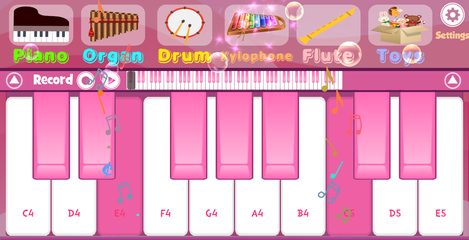 Screenshot 7: Pink Piano