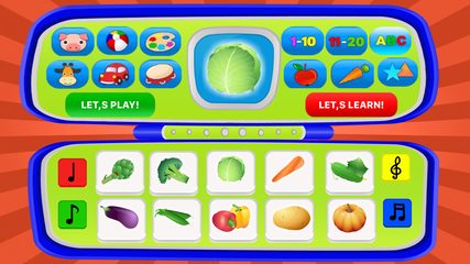 Screenshot 2: Kids Toy Phone Learning Games 4+