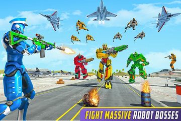 Screenshot 2: Robot Fps Shooting Strike 2021