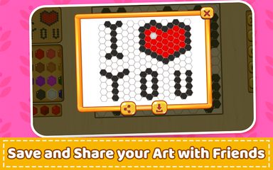 Screenshot 6: Mosaic Puzzles Art Game - Block Beads & Hex Puzzle