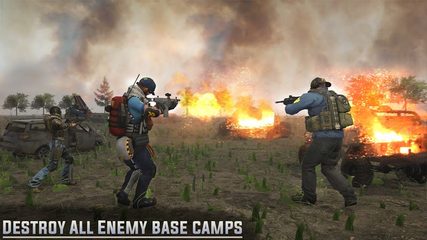 Screenshot 4: Real Commando Shooting 3D Game