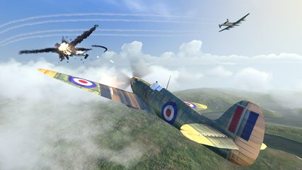 Screenshot 1: Warplanes: WW2 Dogfight
