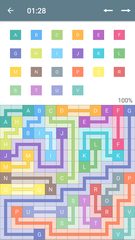 Screenshot 3: Color Pipes (Numberlink)