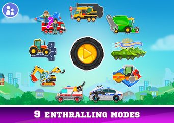 Screenshot 15: Kids Cars Games! Build a car and truck wash!