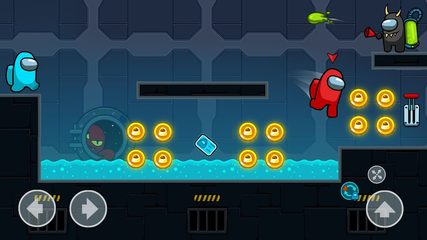 Screenshot 1: Crewmate Adventure: Animation Parkour
