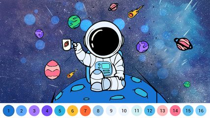 Screenshot 7: Paint Color - Paint color by number, coloring book
