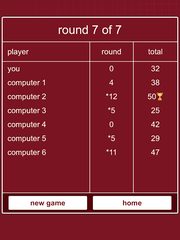 Screenshot 11: Oh Hell! - Contract Whist
