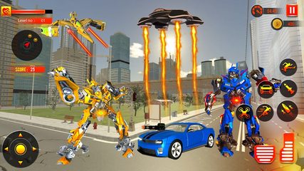 Screenshot 12: Robot Formula Car Transform: Drone Shooting War
