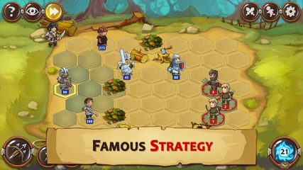 Screenshot 1: Braveland Heroes