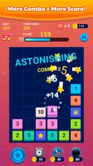 Screenshot 3: Merge Block: Number Puzzle Fun