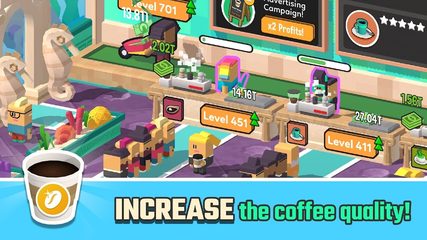 Screenshot 2: Idle Coffee Corp