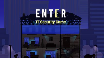 Screenshot 1: Enter - IT Security Game