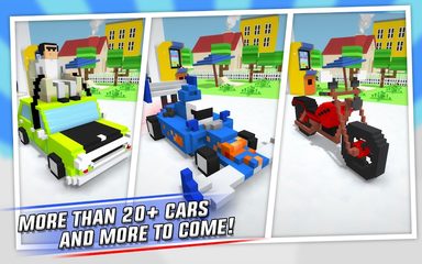 Screenshot 4: Crossy Brakes: Blocky Road Fun