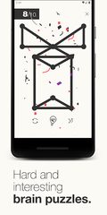 Screenshot 8: 1Line & dots. Puzzle game.