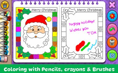 Screenshot 4: Christmas Coloring Book