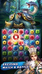 Screenshot 1: Three Kingdoms & Puzzles: Matc