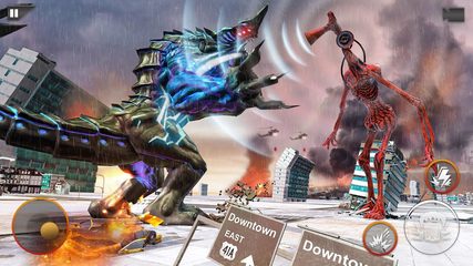 Screenshot 1: Monster Smash City Siren Head