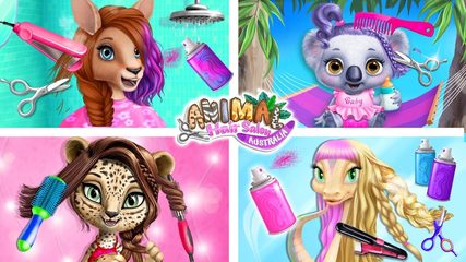 Screenshot 1: Animal Hair Salon Australia