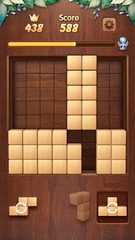 Screenshot 1: Wood Block Puzzle 3D