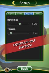 Screenshot 2: Virtual Lawn Bowls