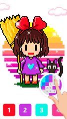 Screenshot 1: Pix123 - Color by Number, Pixel Art Relaxing Paint