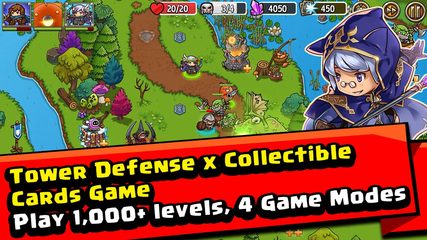 Screenshot 1: Crazy Defense Heroes - TD Game