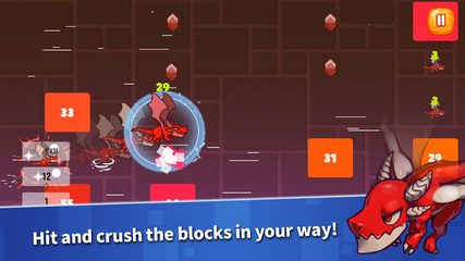 Screenshot 2: Crush the Block : tap tap fly