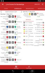 Screenshot 10: Live Scores for Bundesliga 2021/2022