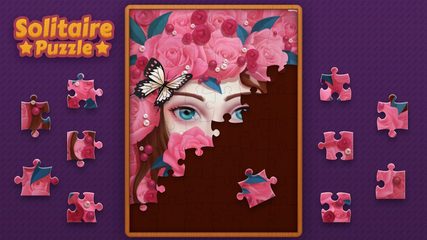 Screenshot 8: Solitaire Jigsaw kingdom