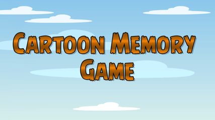 Screenshot 4: Cartoon Memory Game