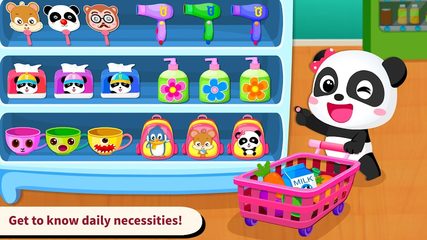 Screenshot 2: Baby Panda's Supermarket