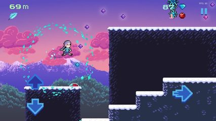 Screenshot 1: Crystalized - Endless Pixel Ru