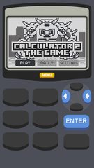 Screenshot 1: Calculator 2: The Game