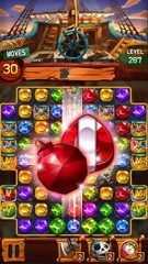Screenshot 1: Jewel Voyage: Match-3 puzzle