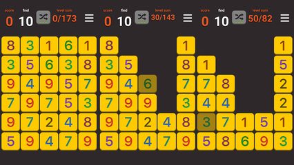 Screenshot 16: Sum X - simple math puzzle