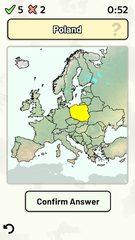 Screenshot 1: Countries of Europe Quiz