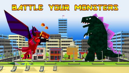 Screenshot 1: Smashy City: Monster Rampage