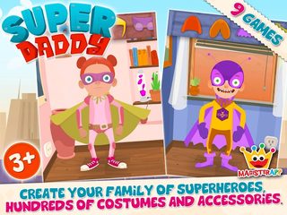 Screenshot 11: Super Daddy - Dress Up a Hero